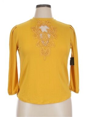 NWT Sweet Rain lace front top XL